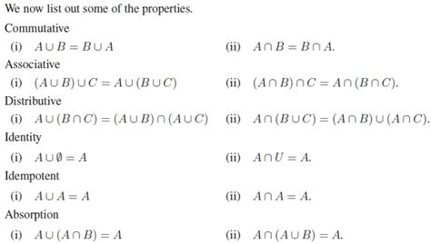 c++ set operations|5.3: Properties of Set Operations .